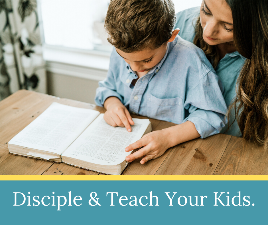 Disciple & Teach Your Kids | Heart-to-Heart Homeschooling