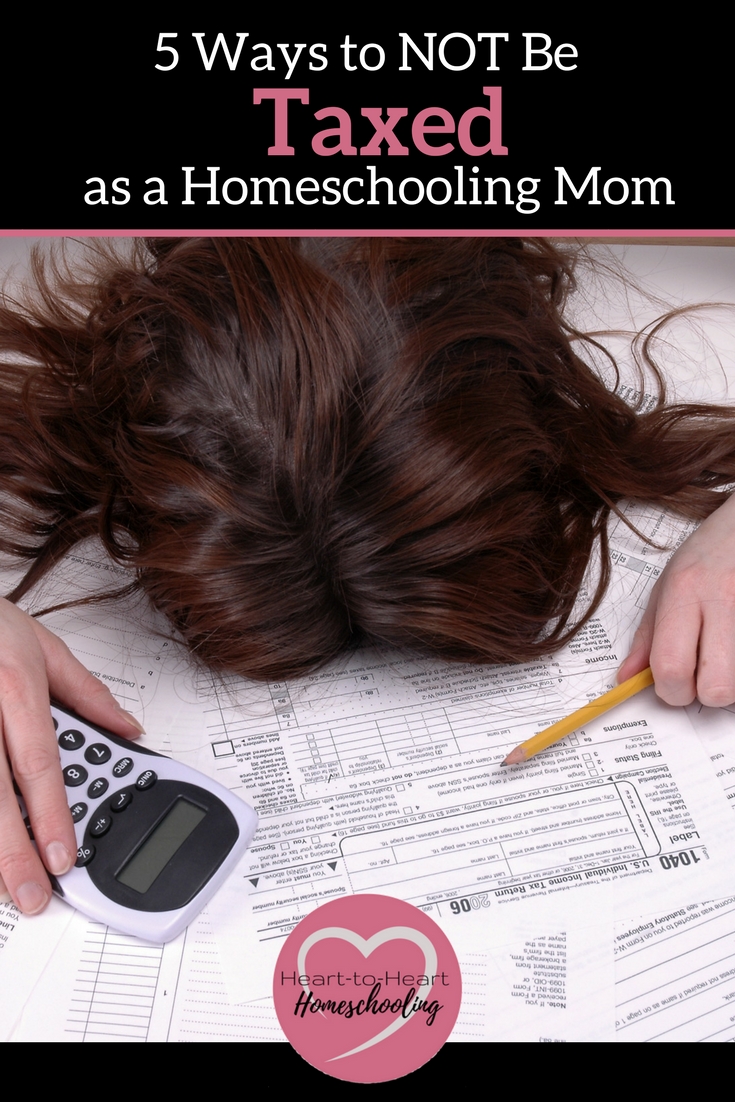It is easy to get overwhelmed as a homeschooling mom. But you don't have to feel taxed to your limit. Find out 5 ways you can be a untaxed homeschooling mom.