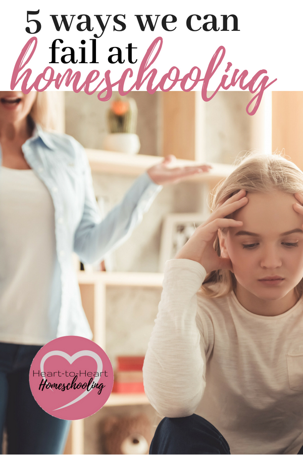 Yes it is possible to fail at homeschooling. But probably not in the way we often think about it. So what can we do to succeed? Let's focus on the most important things. #homeschool #homeschooling #HomeschoolSuccess #HomeschoolFailure | homeschool | homeschool failure | homeschool success | homeschooling