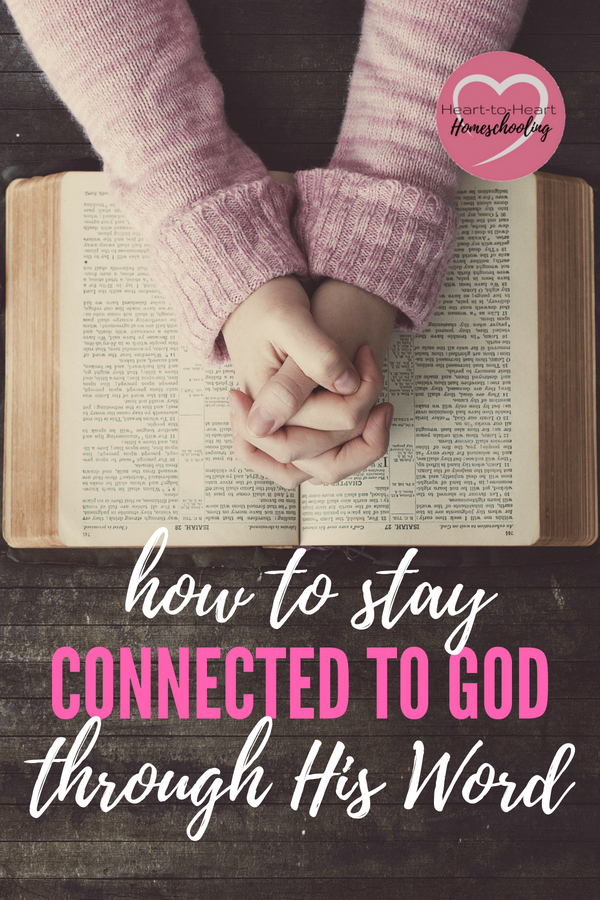 As a busy homeschooling mom, it is easy not to take time for yourself. But we need time to fill ourselves up with Scripture if we want to give to our children daily. #homeschooling #homeschool #faith • homeschool mom • faith • Christian homeschool mom • Bible study