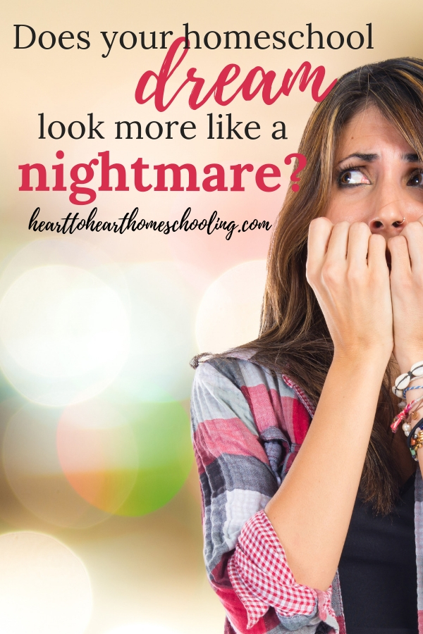 We dream of the perfect homeschool, but often the reality looks different. 3 things we can do when our dreams and reality don't quite match up. #homeschool #homeschooling | homeschool | homeschooling | homeschooling elementary | homeschooling middle school | homeschooling high school | homeschooling expectations