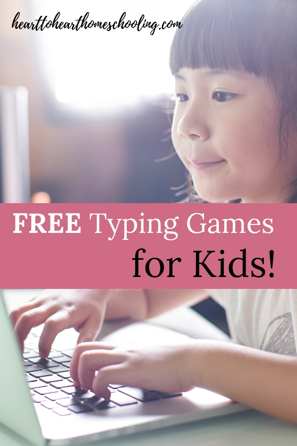 You can use FREE typing games to teach your kids touch typing with KidzType and TypeDojo! A great resource for all your kids no matter what level they are. #homeschool #homeschooling | homeschool resources reviews | homeschool typing program | free typing games | typing games | online typing