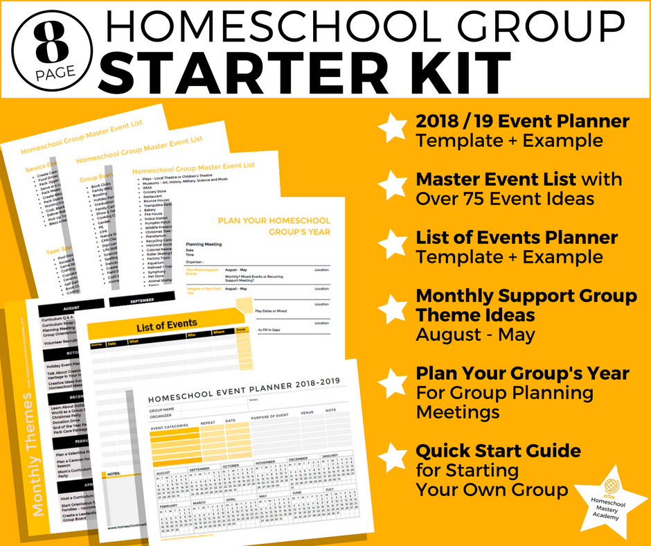 Homeschool group, homeschool co-op, community