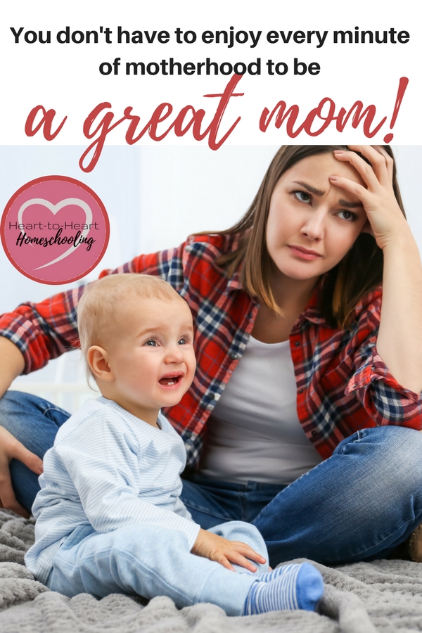 Let me encourage you, Dear Mom of Little Ones. You don't have to enjoy every minute of motherhood. That is silly. So here is some different advice. Treasure. Learn three things you can treasure as a Christian mom that will sustain you.